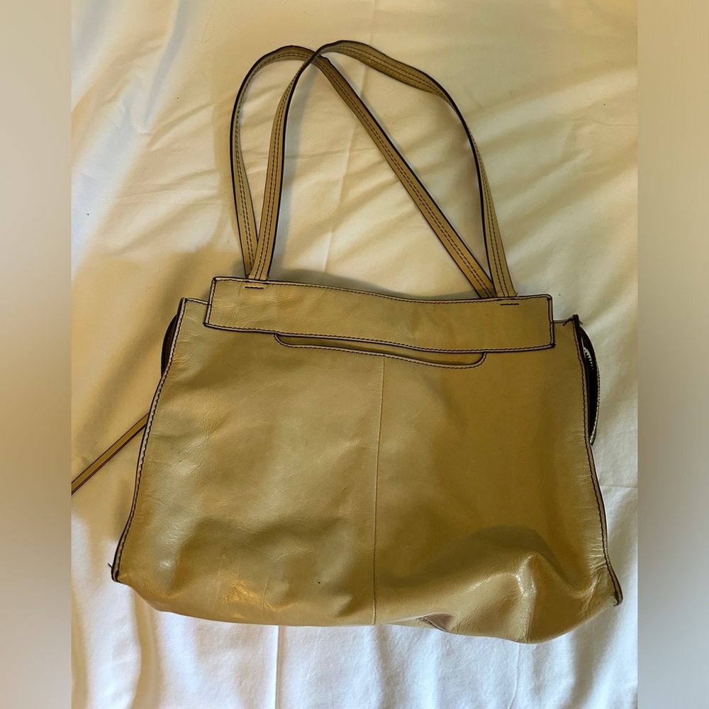 Cream Hobo shoulder bag